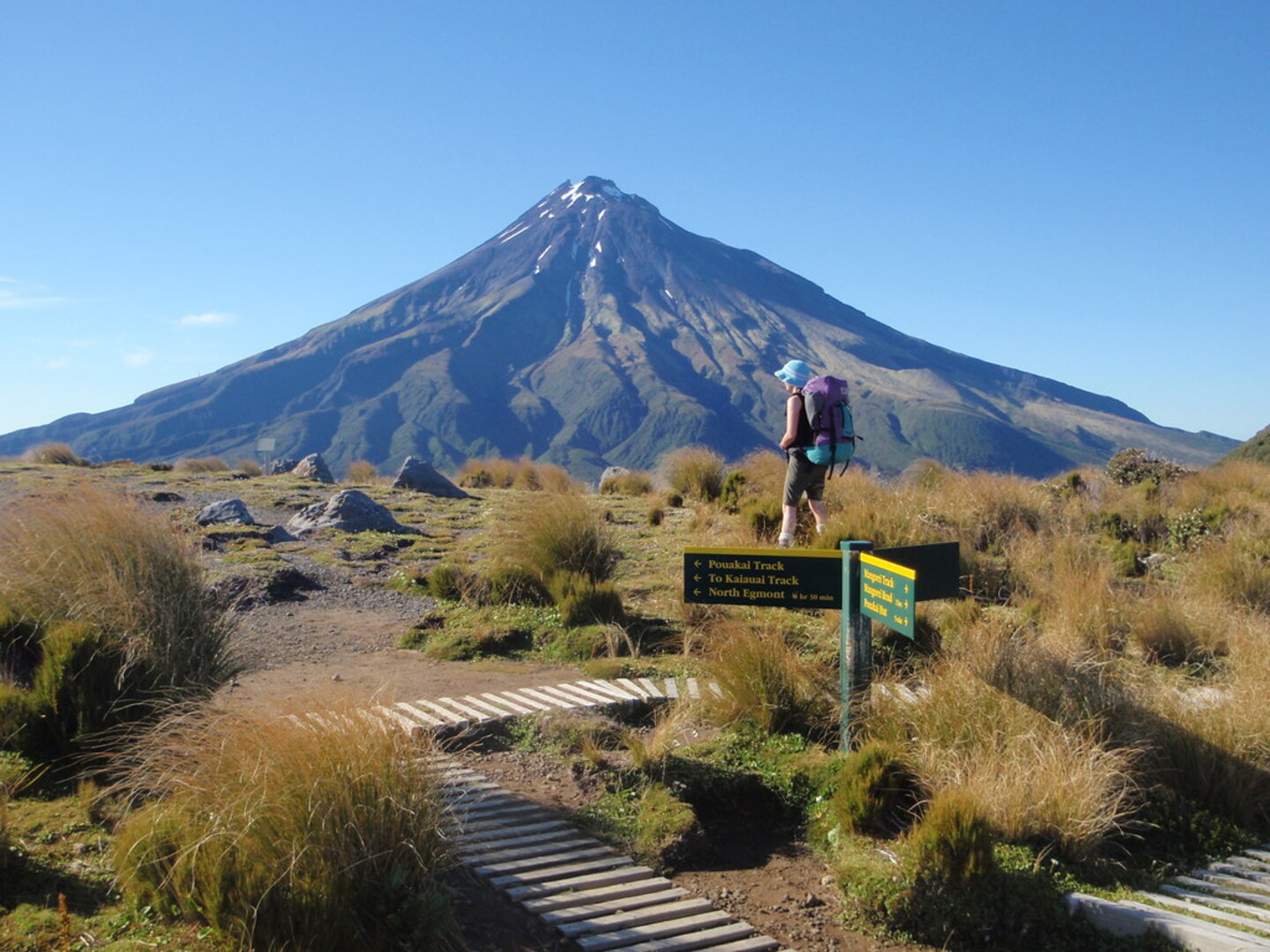 Mountaineering in Egmont National Park